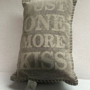 Primitives by Kathy Just One More Kiss Lumbar Accent Pillow